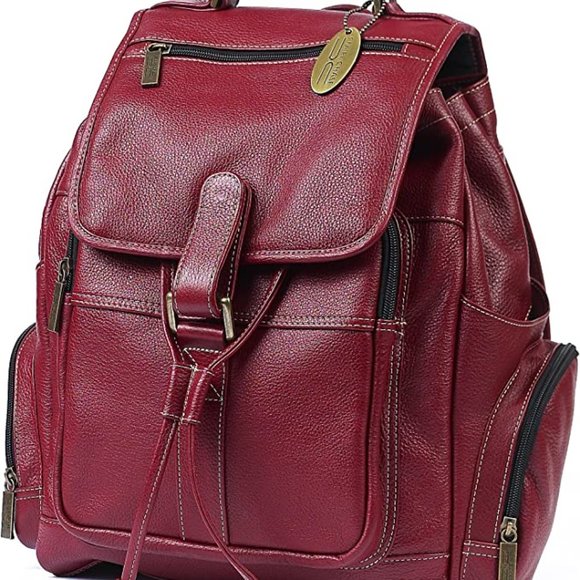 Claire Chase Travel Rose Red Backpack - Picture 6 of 6